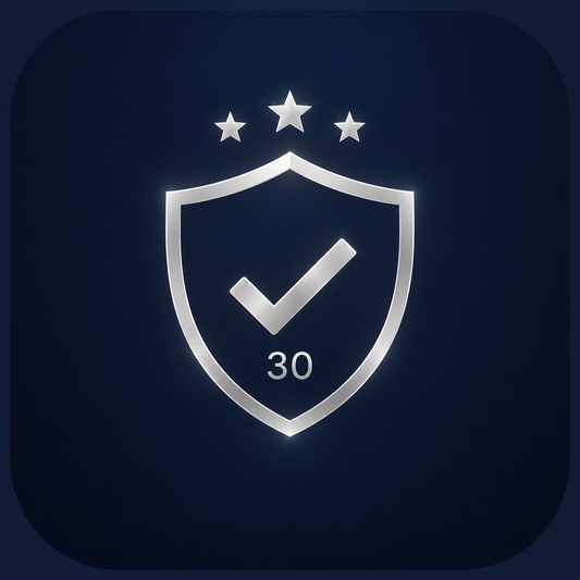 30-Day Warranty
